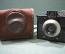 Фотоаппарат "Ilford Envoy", карболит, оригинальный чехол, Великобритания, 1950-е годы.