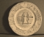 Фарфоровая тарелка № 3 из серии тарелок "Le divorce". Фабрика Creil et Montereau. Франция.
