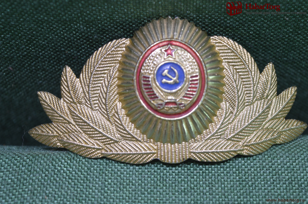 Кокарда офицеры парадная СА советская армия 1969 СССР кокарда КК203 - покупайте